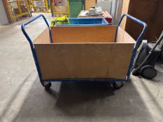 Metal and Wood Trolley