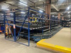 *NO RESERVE* 6 Bays of Pick to Light Flow Racking