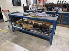 *NO RESERVE* Metal Workbench with Vice