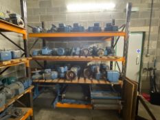Assorted Demag Motors & Racking