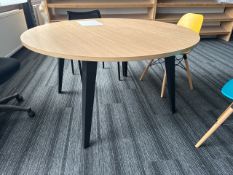 Circular Wooden Table