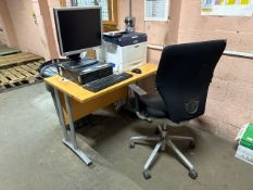 *NO RESERVE* 6x Office Desks & Chairs