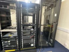 *NO RESERVE* Server Storage Cabinet & Data Units