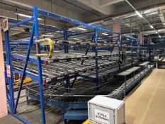*NO RESERVE* 4 Bays of Pick to Light Flow Racking