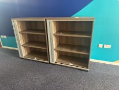 Wooden Storage Cupboards x5