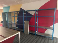 5 Bays Of Metal Shelving