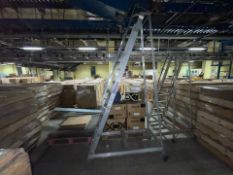 Metal 2.6mtr Mobile Step Ladders