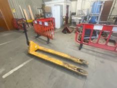 Jungheinrich Long Base Pallet Truck