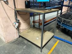 *NO RESERVE* Square Wooden Table