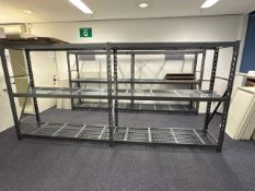 Sealey Grey Metal Shelving x4 Bays