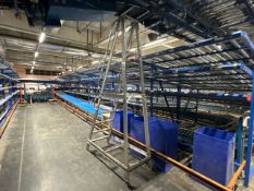 *NO RESERVE* Grey Mobile Metal 9 Rung Ladder