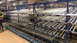 *NO RESERVE* 4 Bays of Pick to Light Flow Racking