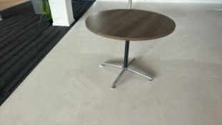 Circular Wooden Tables x 7