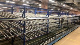 *NO RESERVE* 6 Bays of Pick to Light Flow Racking