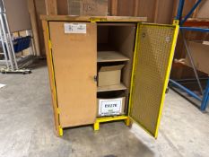 *NO RESERVE* Wooden and Metal Storage Cage