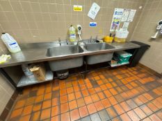 Stainless Steel Double Sink Unit