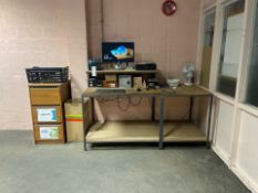 *NO RESERVE* Work Benches & Filing Cabinet