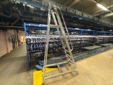 *NO RESERVE* Grey Mobile Metal 6 Rung Ladder