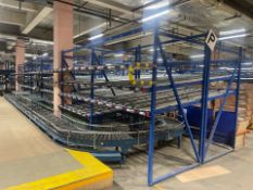 *NO RESERVE* 6 Bays of Pick to Light Flow Racking