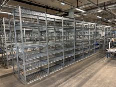 *NO RESERVE* 24 Bays Of Back To Back Dexion Metal Shelving