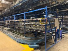 6 Bays of Pick to Light Flow Racking