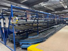 *NO RESERVE* 6 Bays of Pick to Light Flow Racking