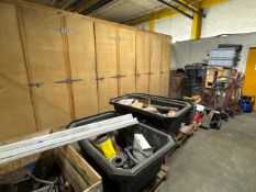 Contents of stock area