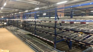 *NO RESERVE* 6 Bays of Pick to Light Flow Racking
