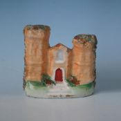 NO RESERVE Miniature Staffordshire Castle