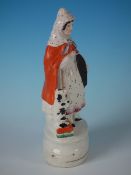 Staffordshire Mother Hubbard & Spaniel Figure