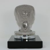 Rene Lalique Glass 'Pintade' Guinea Fowl Car Mascot