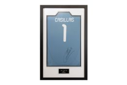 Iker Casillas Signed Goalkeepers Jersey Real Madrid