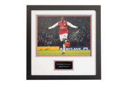 NO RESERVE - Emmanuel Adebayor Signed Photo