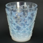 Rene Lalique Opalescent Glass 'Sarments' Glass Rinser