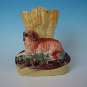 Staffordshire Red Setter Spill Vase