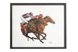 NO RESERVE - Painting Of Simple Verse & Bondi Beach St Leger 2015
