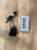 NO RESERVE Behringer HA400 4-Channel Amplifier