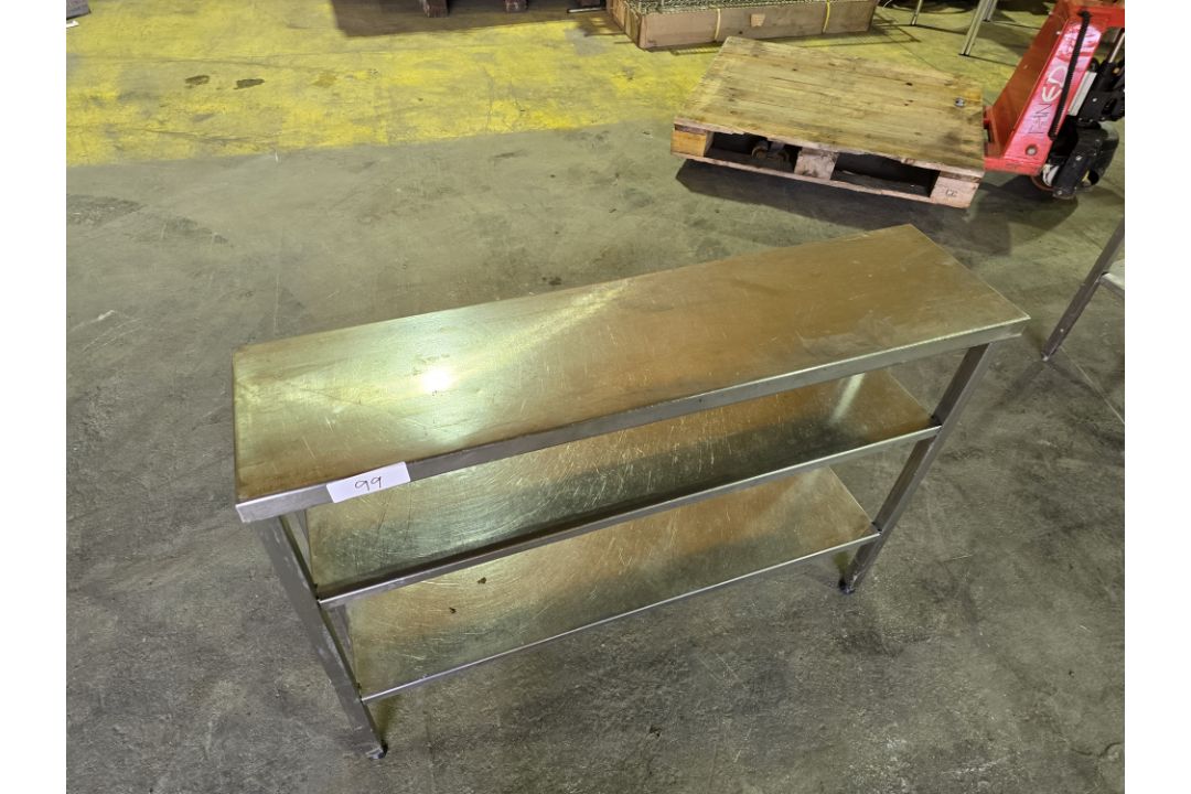 *No Reserve* Stainless Shelf Unit - Image 3 of 3