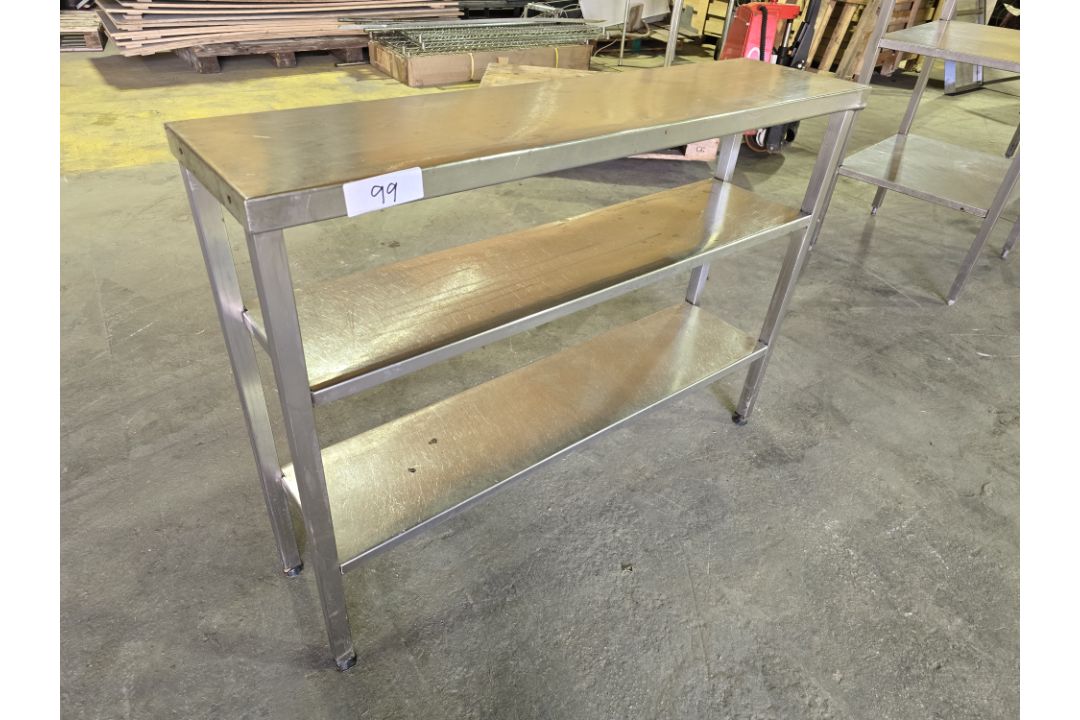 *No Reserve* Stainless Shelf Unit - Image 2 of 3