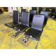*No Reserve* 6 x Black Faux Leather Dining Chairs - Image 1 of 5