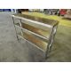 *No Reserve* Stainless Shelf Unit - Image 1 of 3