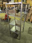 *No Reserve* Stainless Shelf Unit
