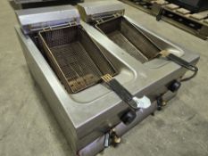 *No Reserve* LINCAT Twin Fryer