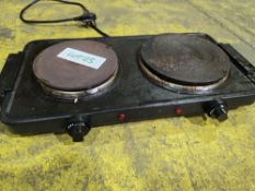 *No Reserve* Twin Hob - Counter Top