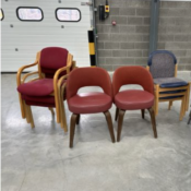 NO RESERVE Assorted Chairs x8