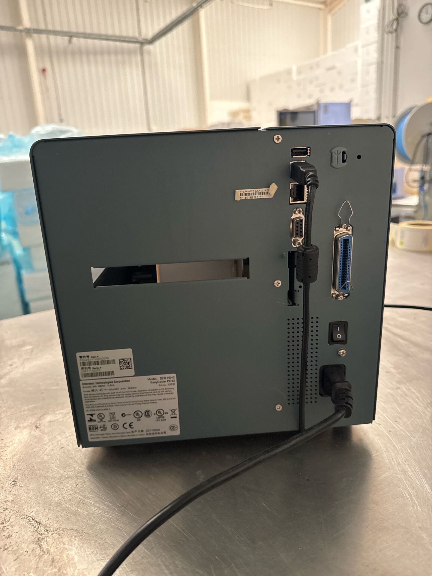 NO RESERVE Intermec Easy Coder PD42 - Image 6 of 8