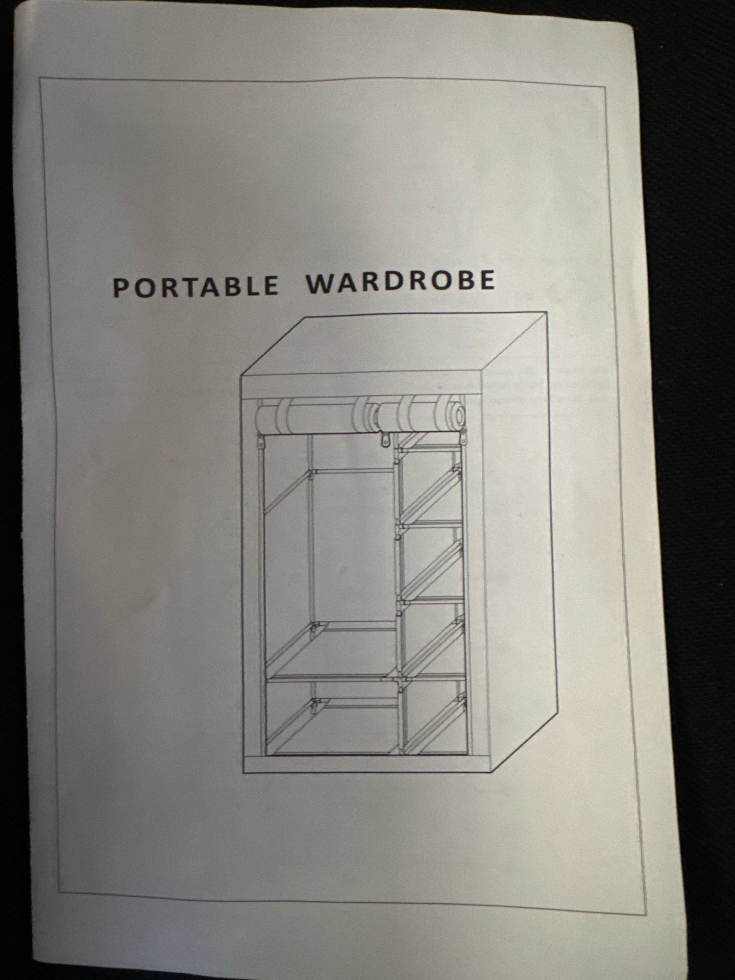 NO RESERVE Portable Wardrobe - Image 3 of 5