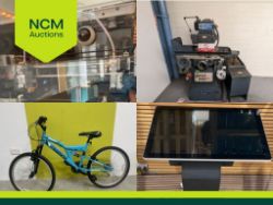 Assets Direct From Retained Vendors- Mainly No Reserve- To Include Machinery, Bikes, Shop Fittings, Office Furniture & Much More