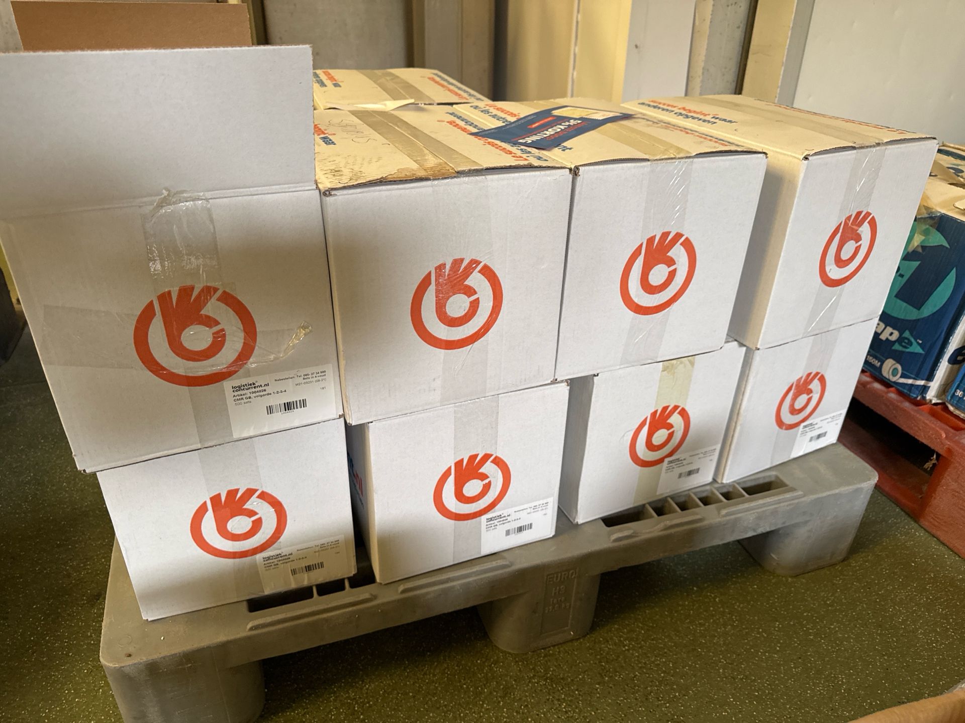 NO RESERVE 12x Boxes Of Logistic Concurrent CMR Customs Paperwork - 500 Sets Per Box