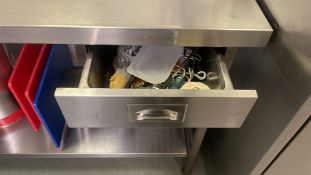 *NO RESERVE* Stainless Steel Preperation Unit With Drawer